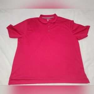 Reebok Pink Polo Shirt Vibrant Style